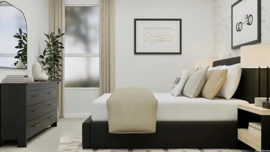 Furnished interior view inside a new home in Simmons Valley, Spring Branch (Image 10).