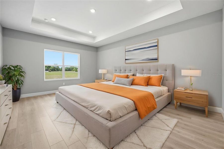 Furnished interior view inside a new home in , Inverness (Image 18).