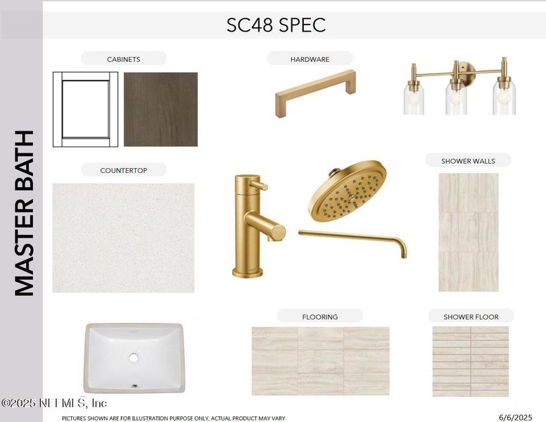 Sample of building materials used in homes in SilverLeaf, St. Augustine (Image 27).