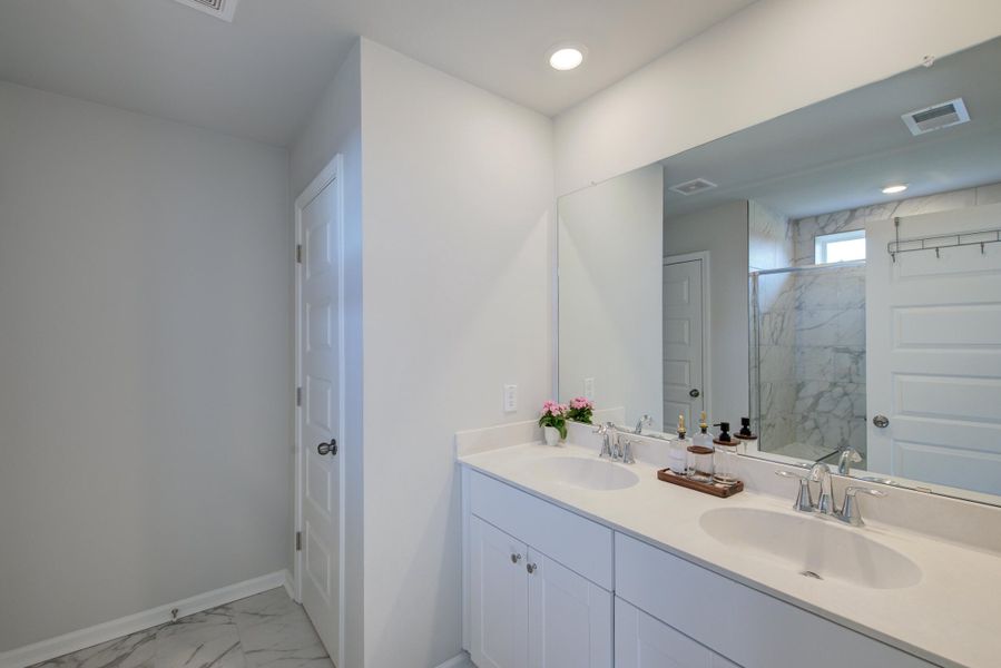 Furnished interior view inside a new home in Heron's Walk at Summers Corner, Summerville (Image 17).