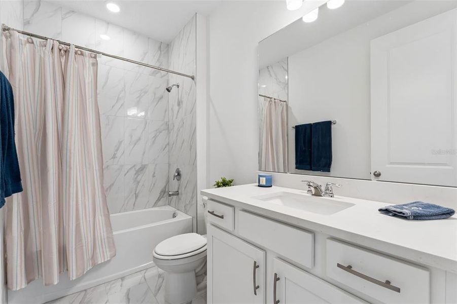 Furnished interior view inside a new home in Hills of Minneola, Minneola (Image 28).