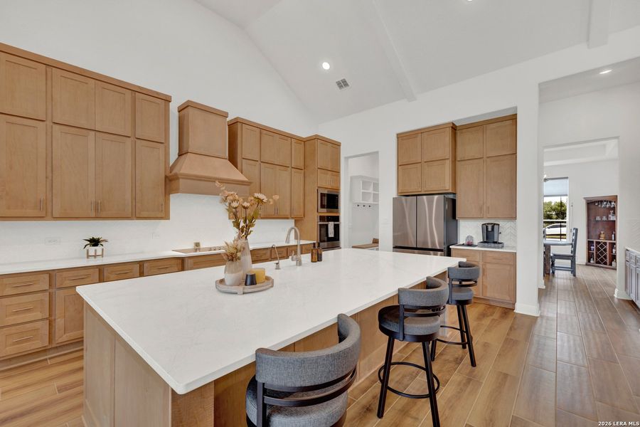 Furnished interior view inside a new home in Waldsanger, New Braunfels (Image 34).