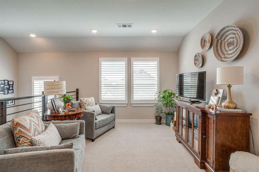 Furnished interior view inside a new home in , Fort Worth (Image 36).
