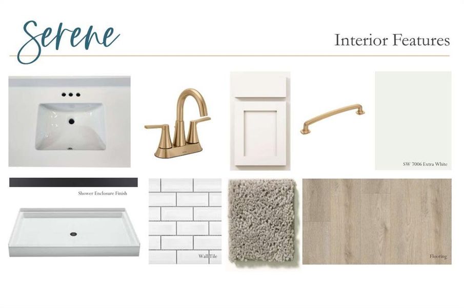 Sample of building materials used in homes in The Estates at Casteel, Bethlehem (Image 6). Sample of building materials used in homes in The Estates at Casteel, Bethlehem (Image 6).