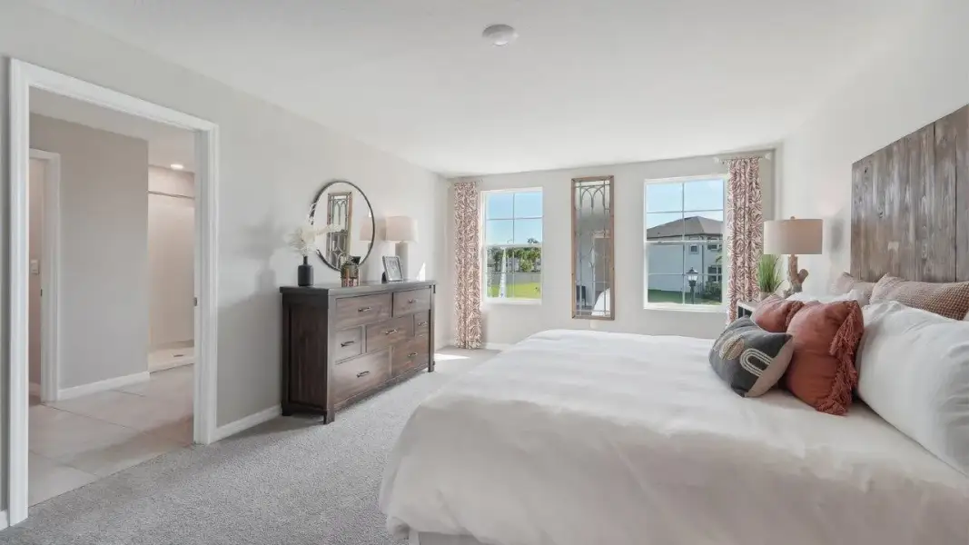 Furnished interior view inside a new home in Balm Grove, Wimauma (Image 14).