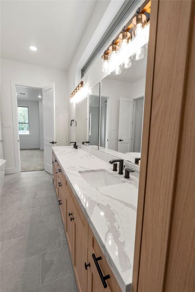 Ample counter space and lighting Ample counter space and lighting