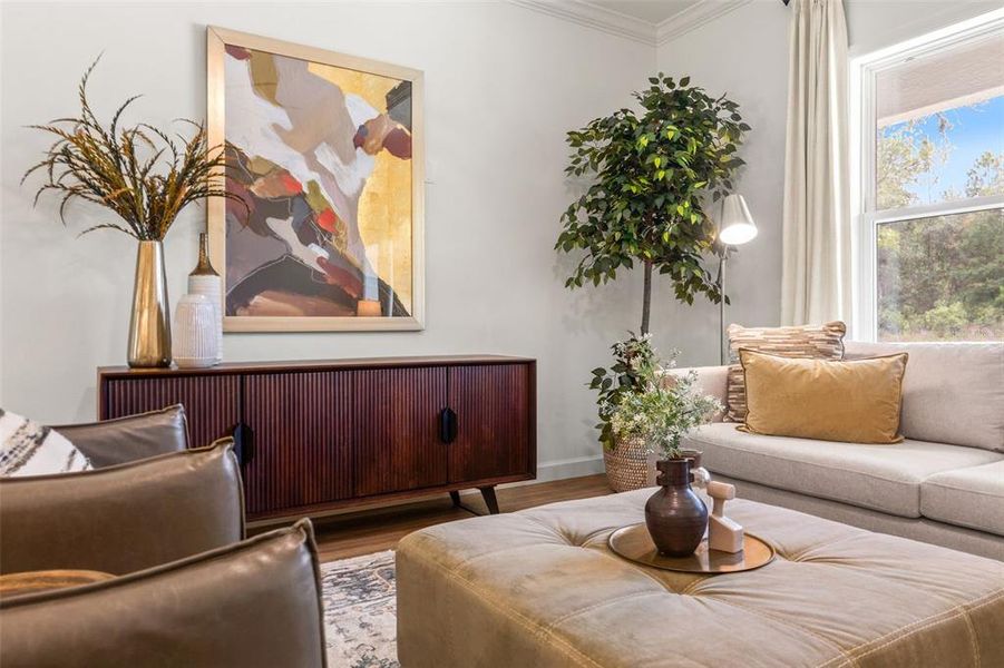 Furnished interior view inside a new home in , Citrus Springs (Image 25).