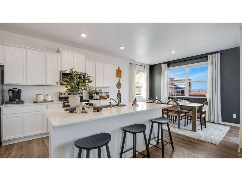 Furnished interior view inside a new home in Prairie Song, Windsor (Image 26).