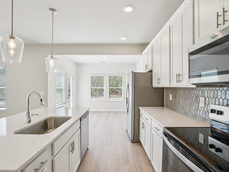 Furnished interior view inside a new home in Hawthorne Station, Atlanta (Image 7).