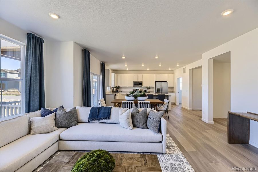 Furnished interior view inside a new home in , Watkins (Image 11).