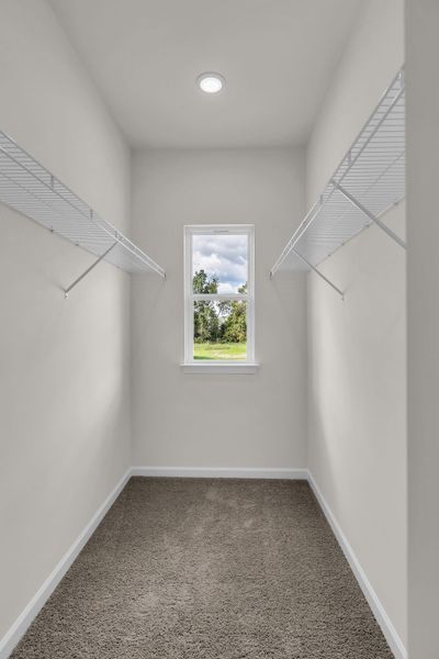 Large walk-in closet for junior en suite. Large walk-in closet for junior en suite.