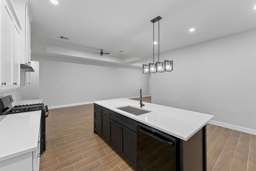 Furnished interior view inside a new home in , Houston (Image 6). Furnished interior view inside a new home in , Houston (Image 6).