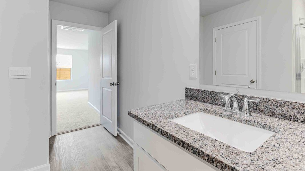 Furnished interior view inside a new home in Cedar Hill Landing, Navassa (Image 9).