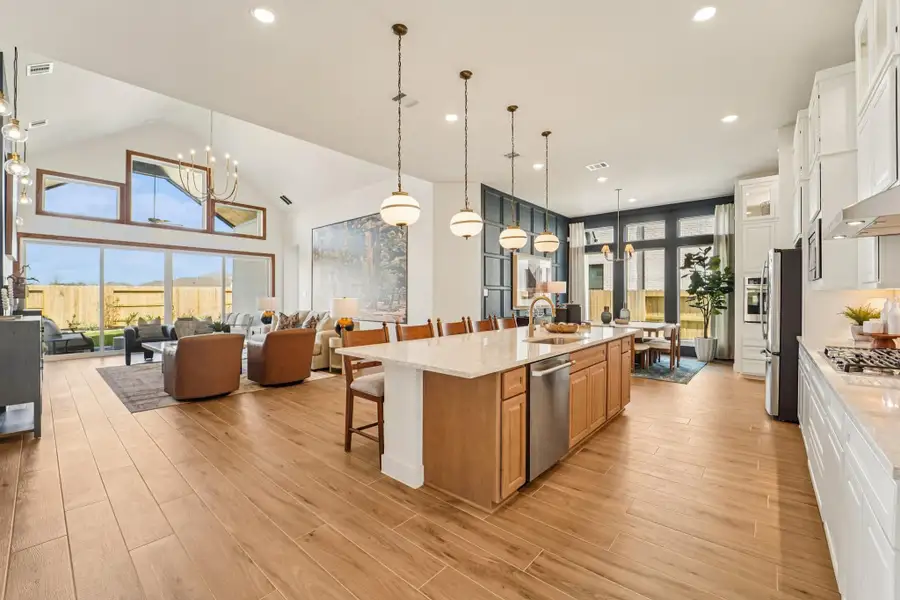 Furnished interior view inside a new home in Wildrye, Waller (Image 9).