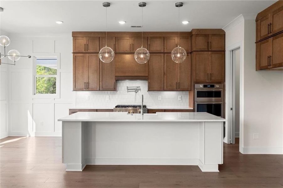 Furnished interior view inside a new home in The Gathering – Alpharetta, Alpharetta (Image 5).