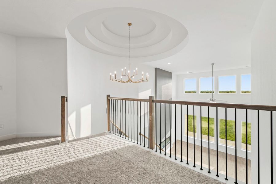 Spacious, unfurnished interior of a new home in The Grand Prairie - 60', Hockley (Image 17).