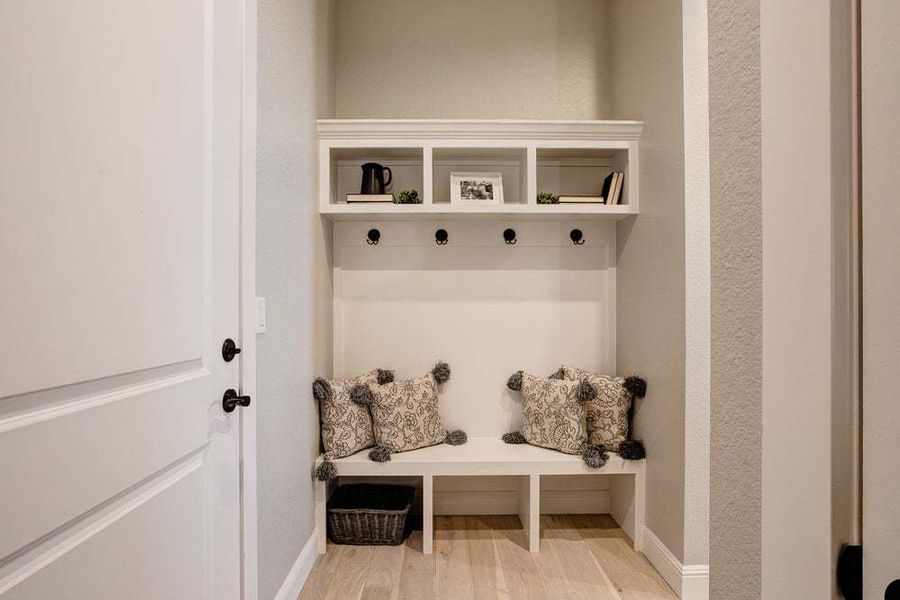 Mudroom - Not Actual Home - Finishes May Vary