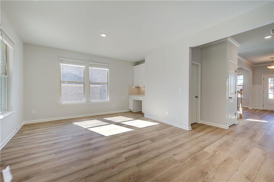 Spacious, unfurnished interior of a new home in Brighton, Locust Grove (Image 22). Spacious, unfurnished interior of a new home in Brighton, Locust Grove (Image 22).