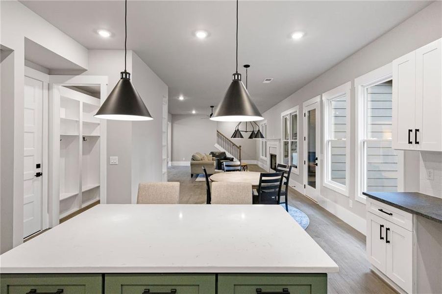 Furnished interior view inside a new home in , Canton (Image 16). Furnished interior view inside a new home in , Canton (Image 16).