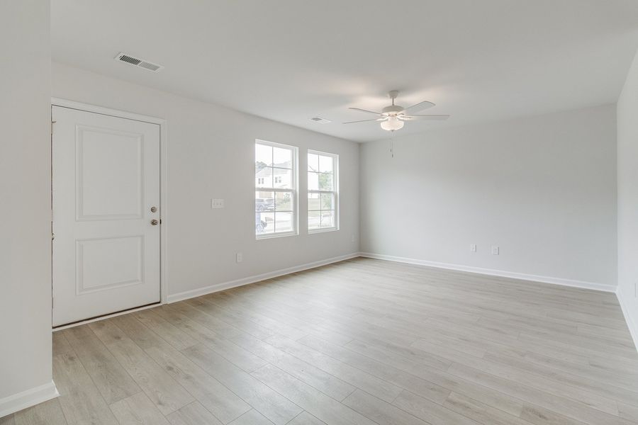 Spacious, unfurnished interior of a new home in Padgett Commons, Hopkins (Image 13).