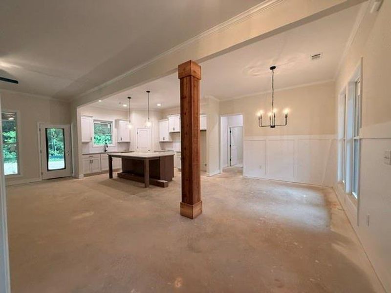 In-progress construction of a new home in , Dallas, GA (Image 11).