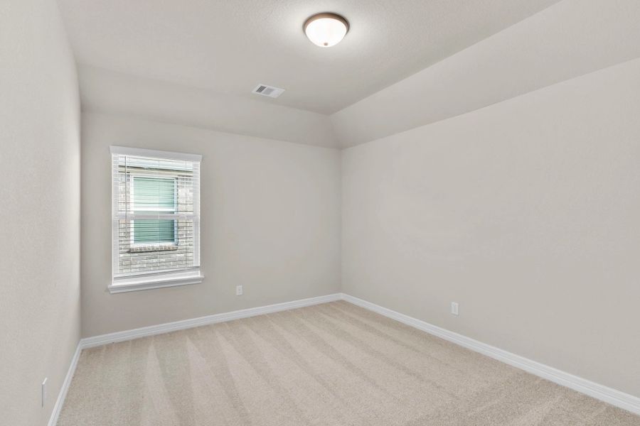 Fourth bedroom. Sample product photo. Actual exterior and interior selections may vary by homesite. Photo may be virtually staged.