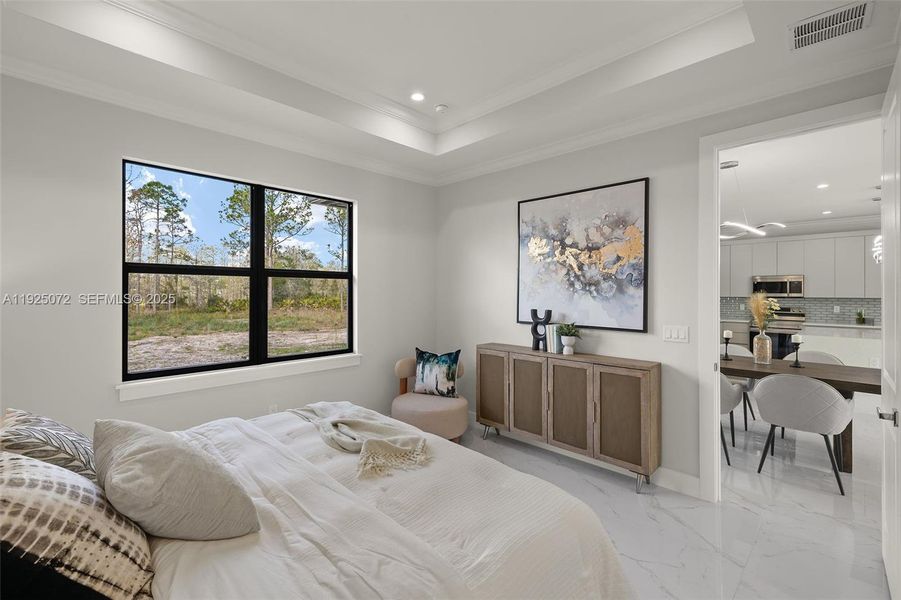 Furnished interior view inside a new home in , Naples (Image 17).