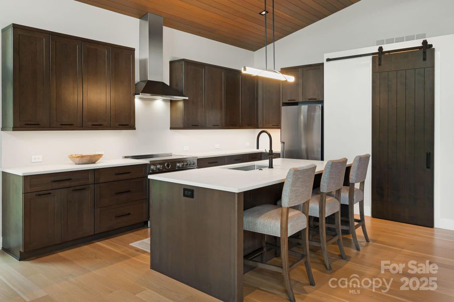 Furnished interior view inside a new home in , Sylva (Image 13).