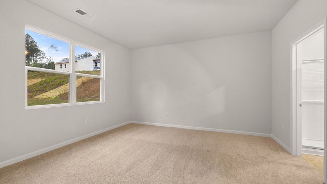 Spacious, unfurnished interior of a new home in Captain's Corner, Grovetown (Image 24). Spacious, unfurnished interior of a new home in Captain's Corner, Grovetown (Image 24).