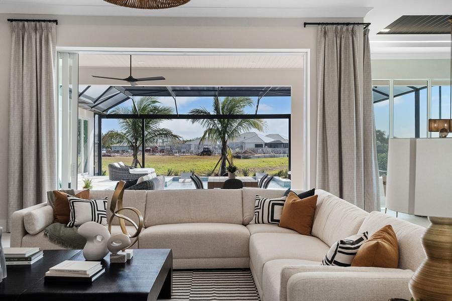Representative furnished interior of a home built from the Riviera by GHO Homes in The Reserve at Grand Harbor, Vero Beach (Image 77).