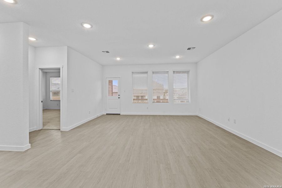 Spacious, unfurnished interior of a new home in Brookmill, San Antonio (Image 18). Spacious, unfurnished interior of a new home in Brookmill, San Antonio (Image 18).