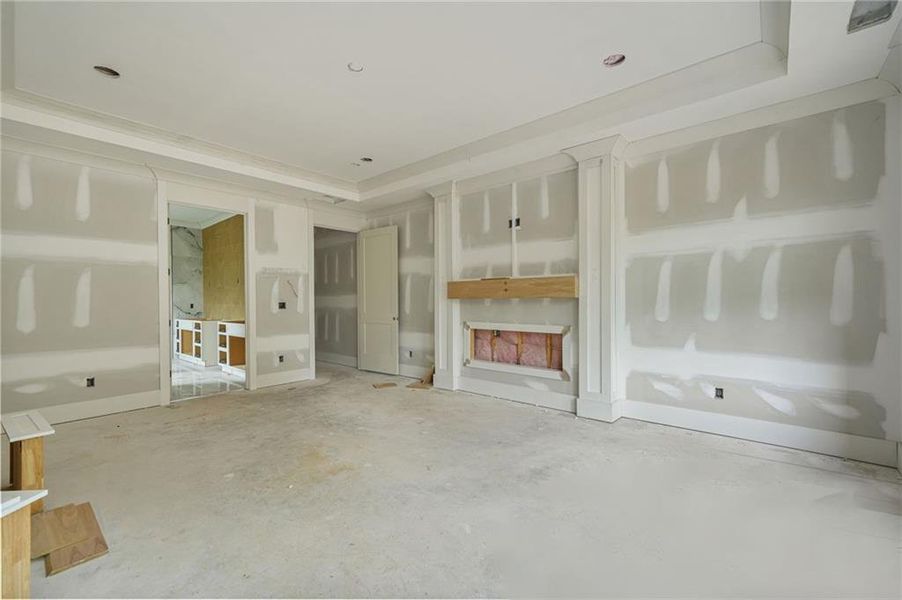 In-progress construction of a new home in , Suwanee, GA (Image 24).