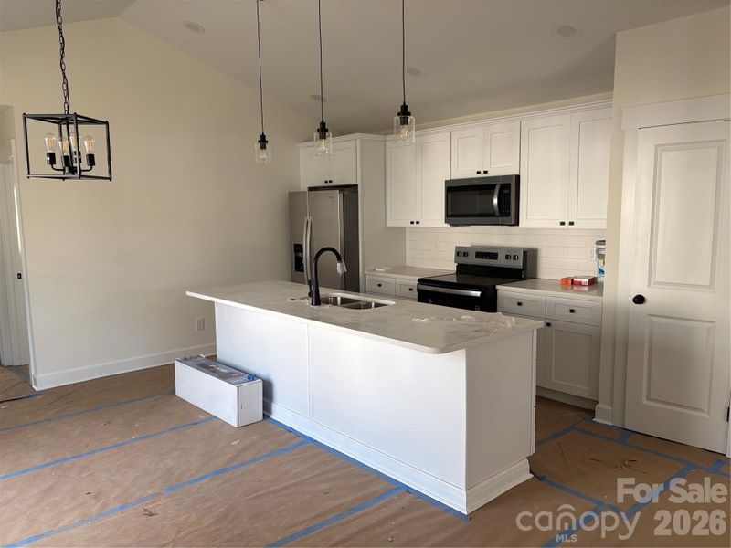 In-progress construction of a new home in , Kannapolis, NC (Image 6).