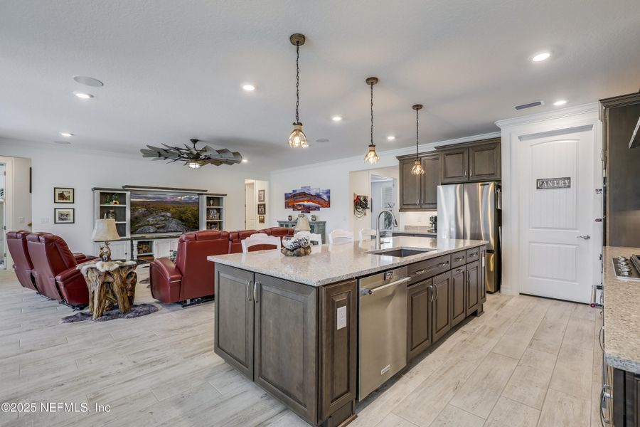 Furnished interior view inside a new home in , Jacksonville (Image 7).