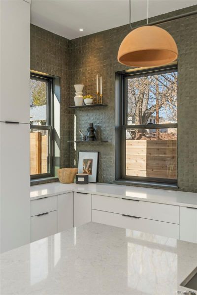Furnished interior view inside a new home in , Denver (Image 35).