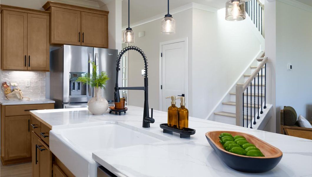 Close-up of interior finishes inside a home in Westport, York (Image 18).