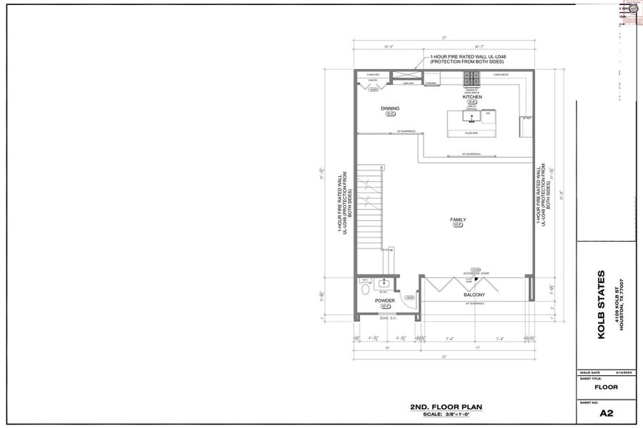 2D floor plan layout of this home in , Houston, TX (Image 4).
