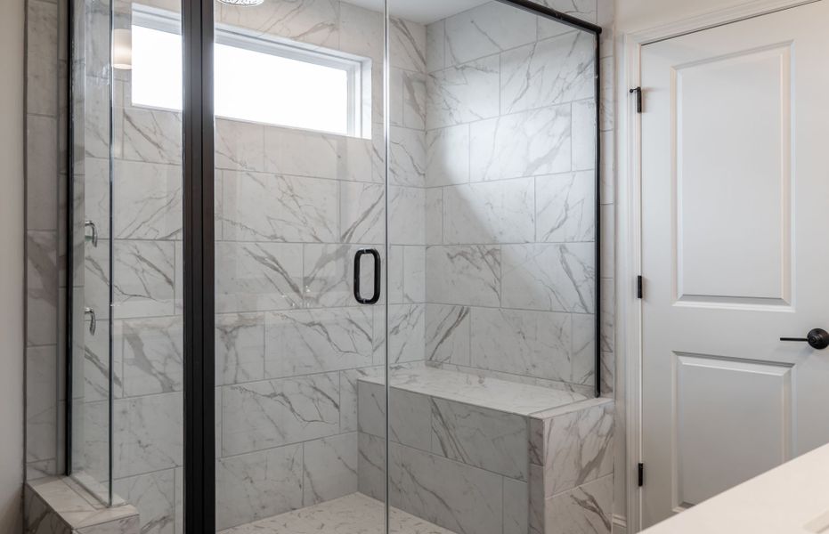 Walk-In Shower in Owner's Bath