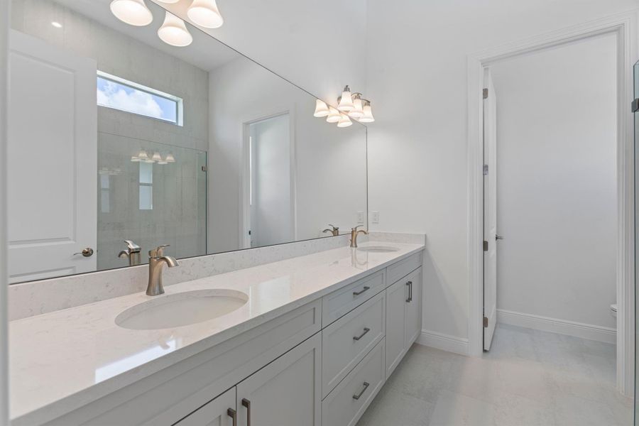 Furnished interior view inside a new home in PGA Village Verano, Port St. Lucie (Image 7).