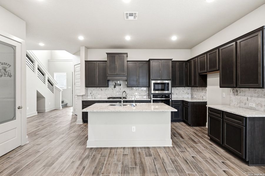 Furnished interior view inside a new home in Stillwater Ranch, San Antonio (Image 16).