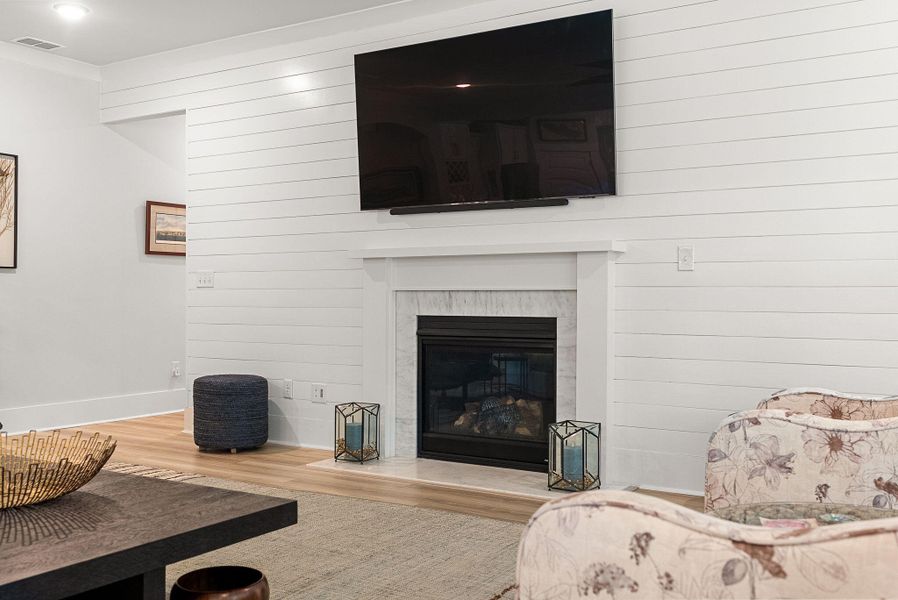 Furnished interior view inside a new home in Sea Island Preserve, Johns Island (Image 17).