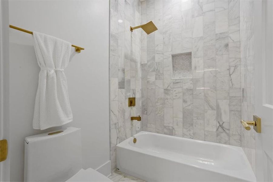 Furnished interior view inside a new home in , Canton (Image 46).