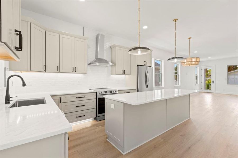 Furnished interior view inside a new home in , St. Petersburg (Image 11).