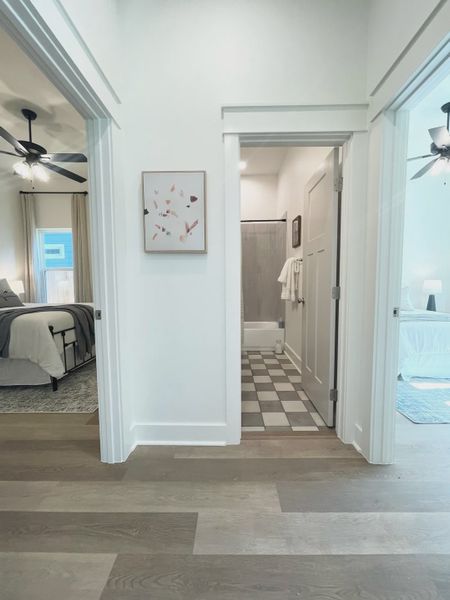 Representative unfurnished interior of a home built from the The 1836 Cottage by Steve Klein Custom Builder in Diamond Hill Collection, Victoria (Image 14).