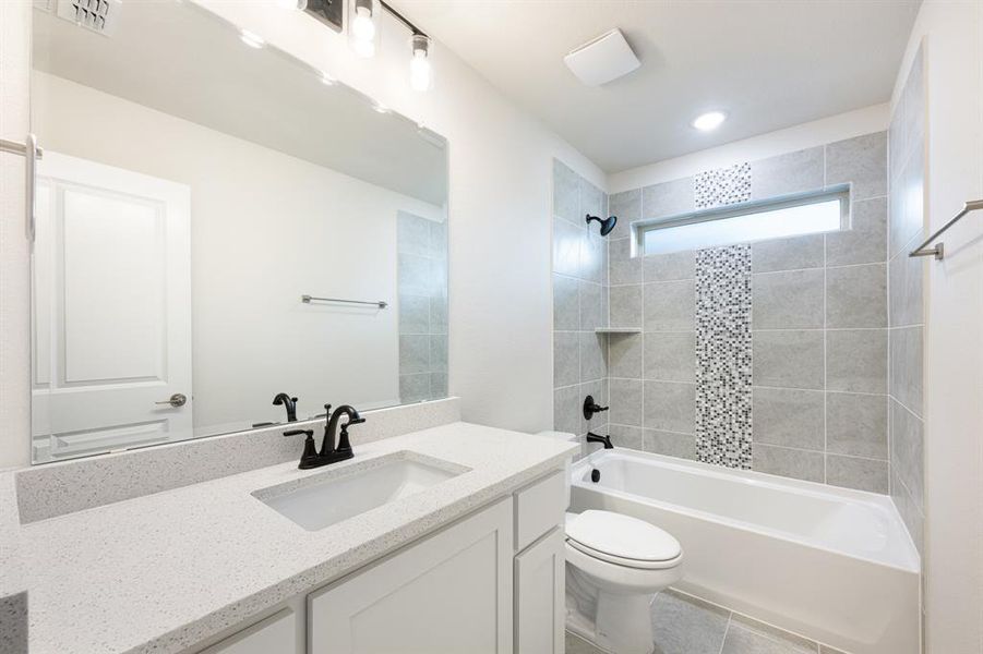 Furnished interior view inside a new home in Star Ranch, Godley (Image 9).