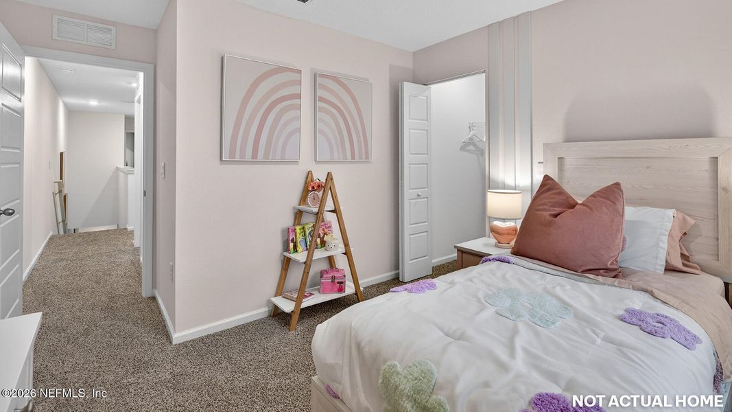 Furnished interior view inside a new home in Hansen Creek, Jacksonville (Image 18).