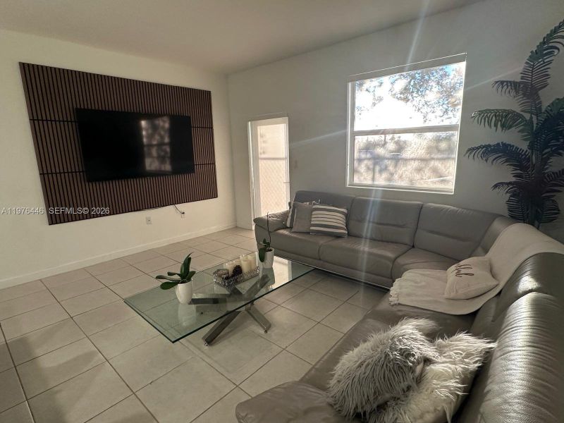 Furnished interior view inside a new home in Beacon at Galiano Pointe, Miami (Image 6).