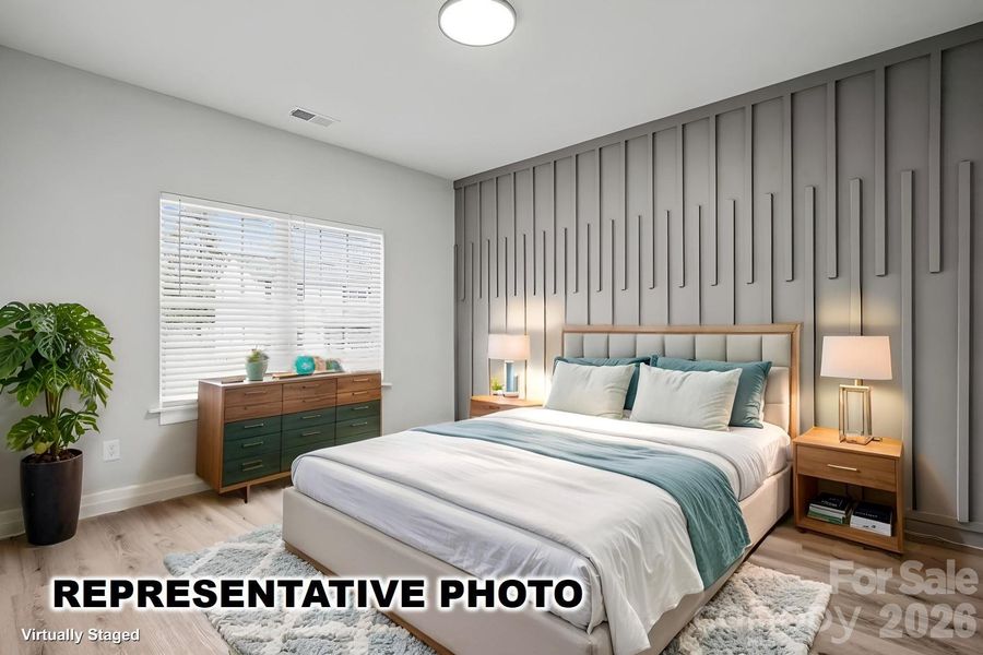 Furnished interior view inside a new home in , Dallas (Image 3).