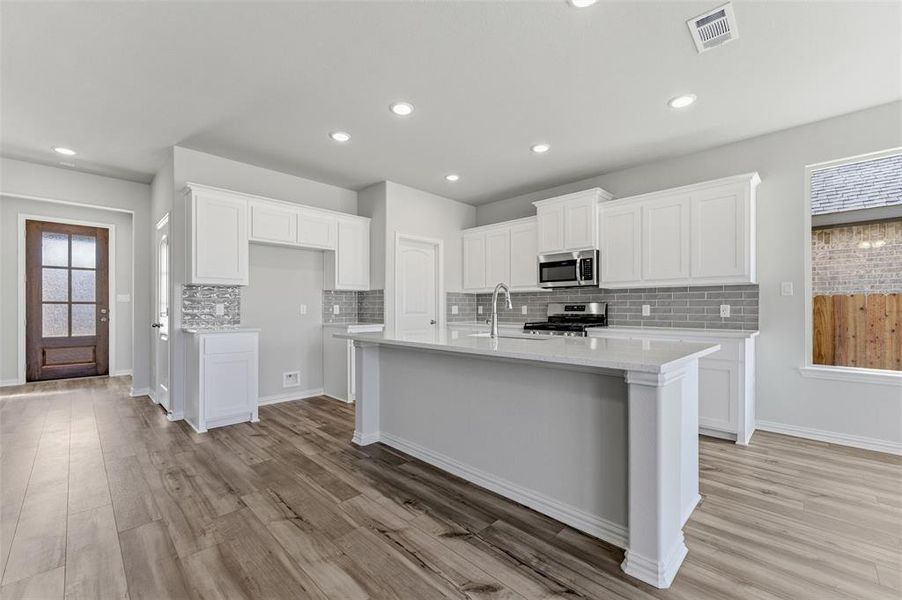 Furnished interior view inside a new home in Liberty Pointe, Gainesville (Image 9).