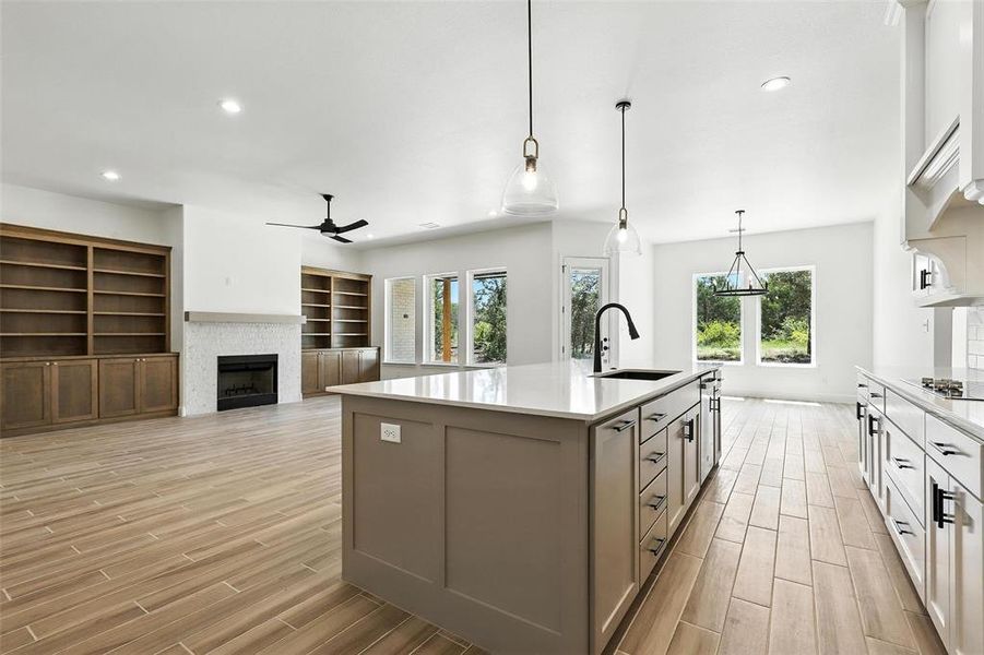 Furnished interior view inside a new home in , Weatherford (Image 17). Furnished interior view inside a new home in , Weatherford (Image 17).